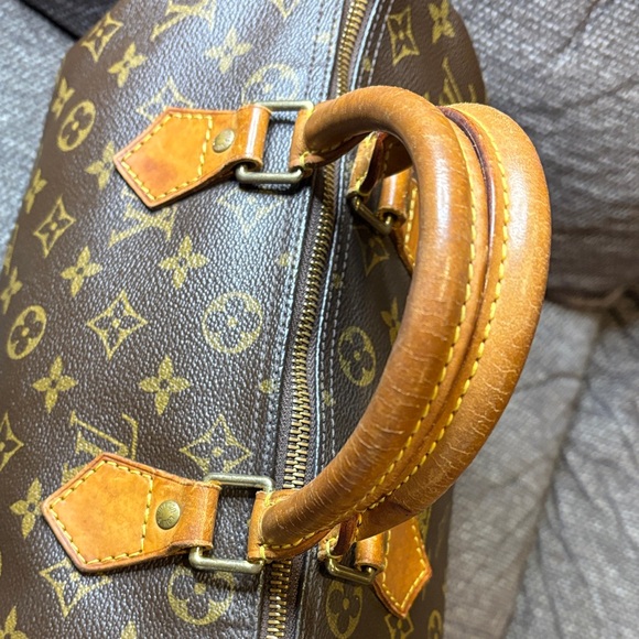 Louis Vuitton Monogram Speedy 30 Classic with lock and key - Picture 8 of 16